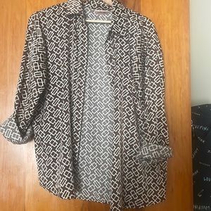 Willow and root button up blouse